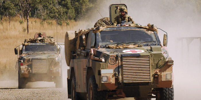 Operation Slipper –  Royal Australian Regiment Task Group Bushmaster