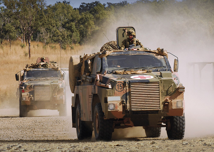 Operation Slipper –  Royal Australian Regiment Task Group Bushmaster
