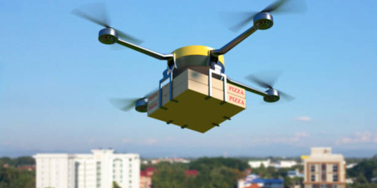 Dron mensajero Generación delivery