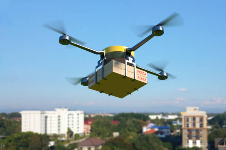 Dron mensajero Generación delivery