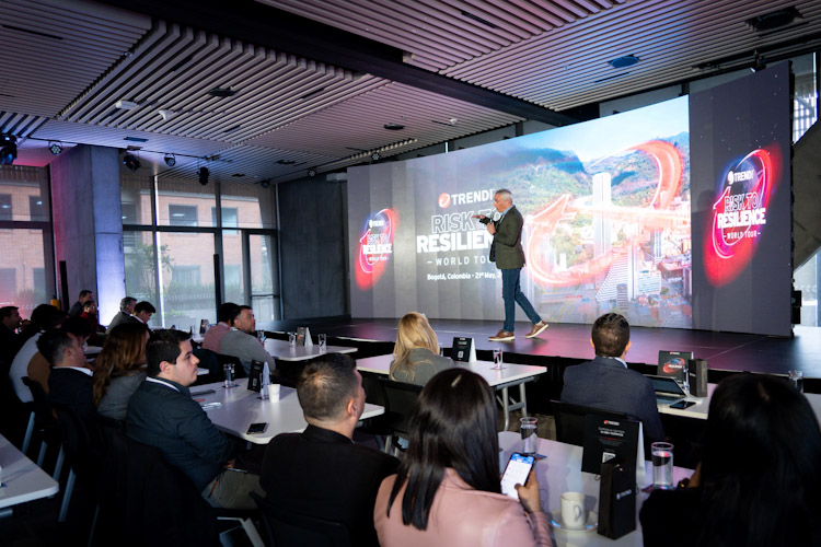 Trent Micro Risk to Resilience World Tour Colombia 2024 Ciber resiliencia