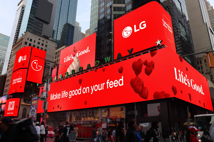 Campaña Optimiza tu feed LG