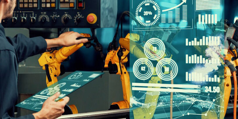 Smart industry robot arms modernization for innovative factory t Inteligencia Artificial