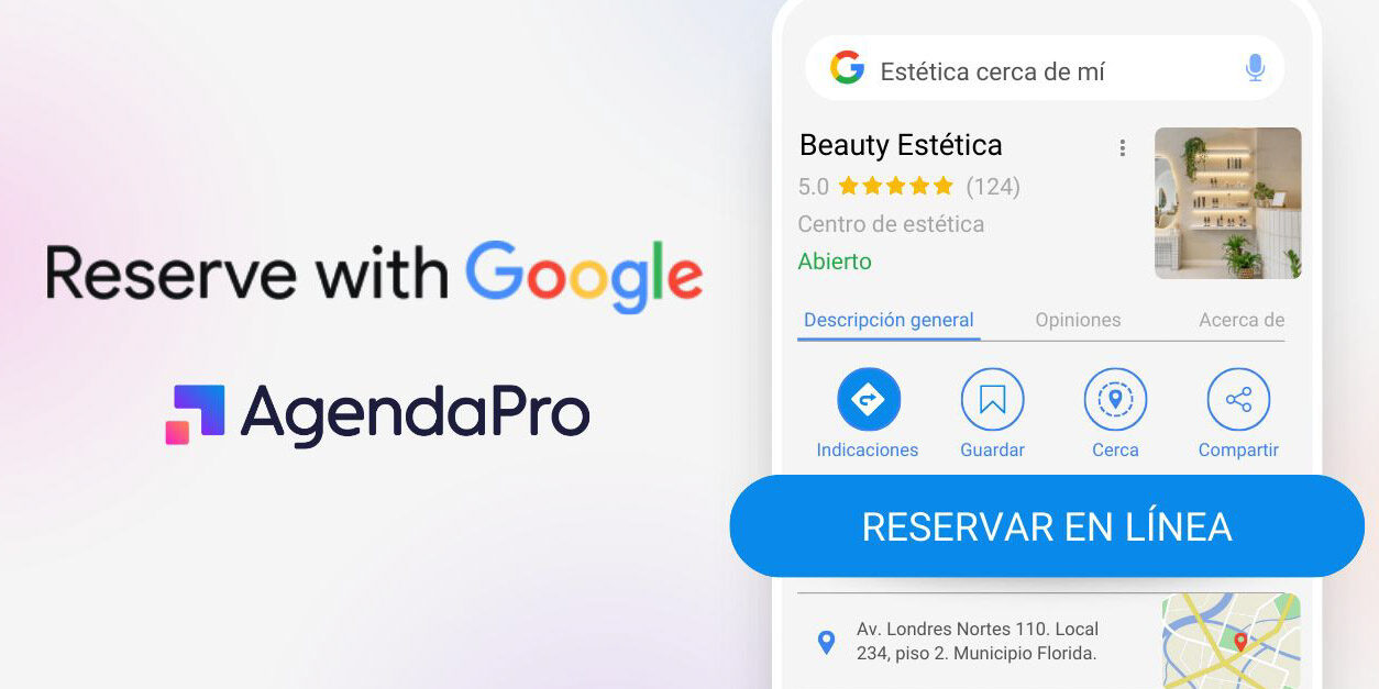 AgendaPro y Google AgendaPro