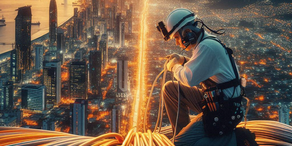 Fibra y conectividad Fibra óptica