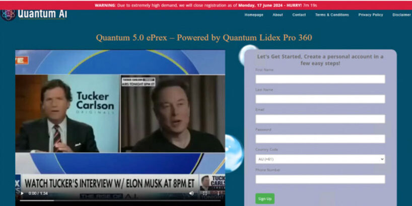 Deek fake Elon Musk Deepfake