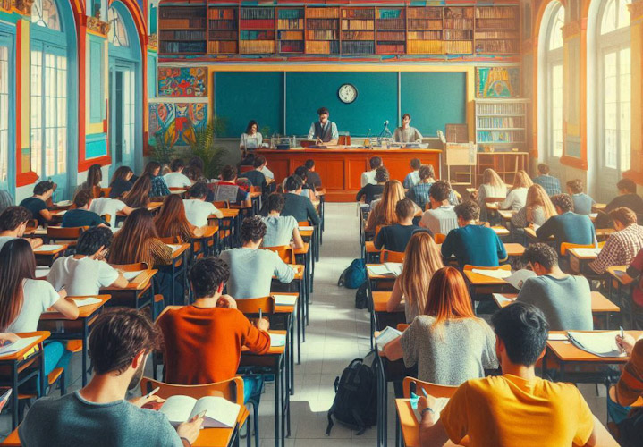 Clases universitarias Universidad de Champanat