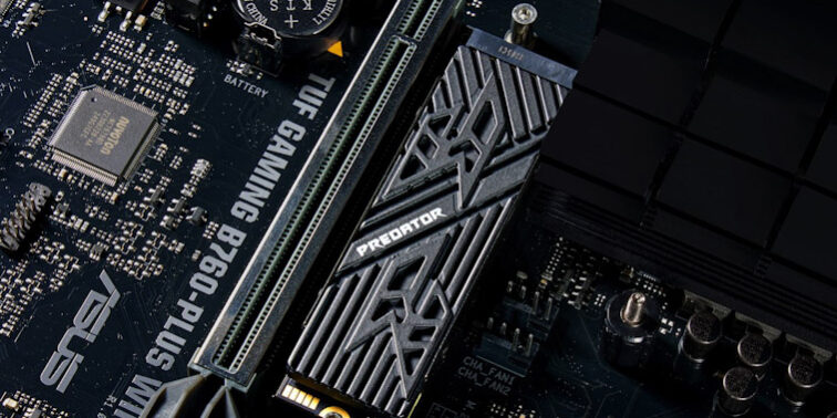 SSD Predator GM7000 Heatsink Gamers