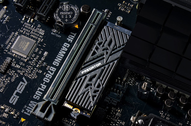 SSD Predator GM7000 Heatsink Gamers