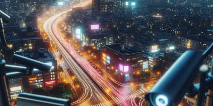 Dahua nocturno iluminación Ciudades seguras