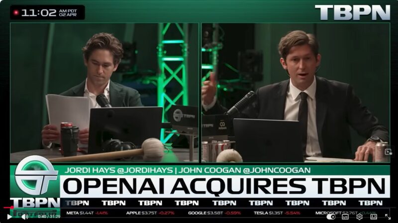 OpenAI adquiere TBPN