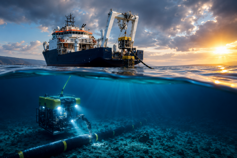 Cirions Reparación Cable Submarino resiliencia digital