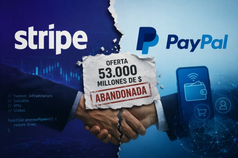 Stripe abandona la compra de PayPal