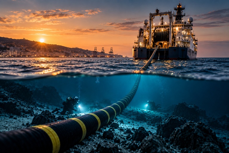cable submarino