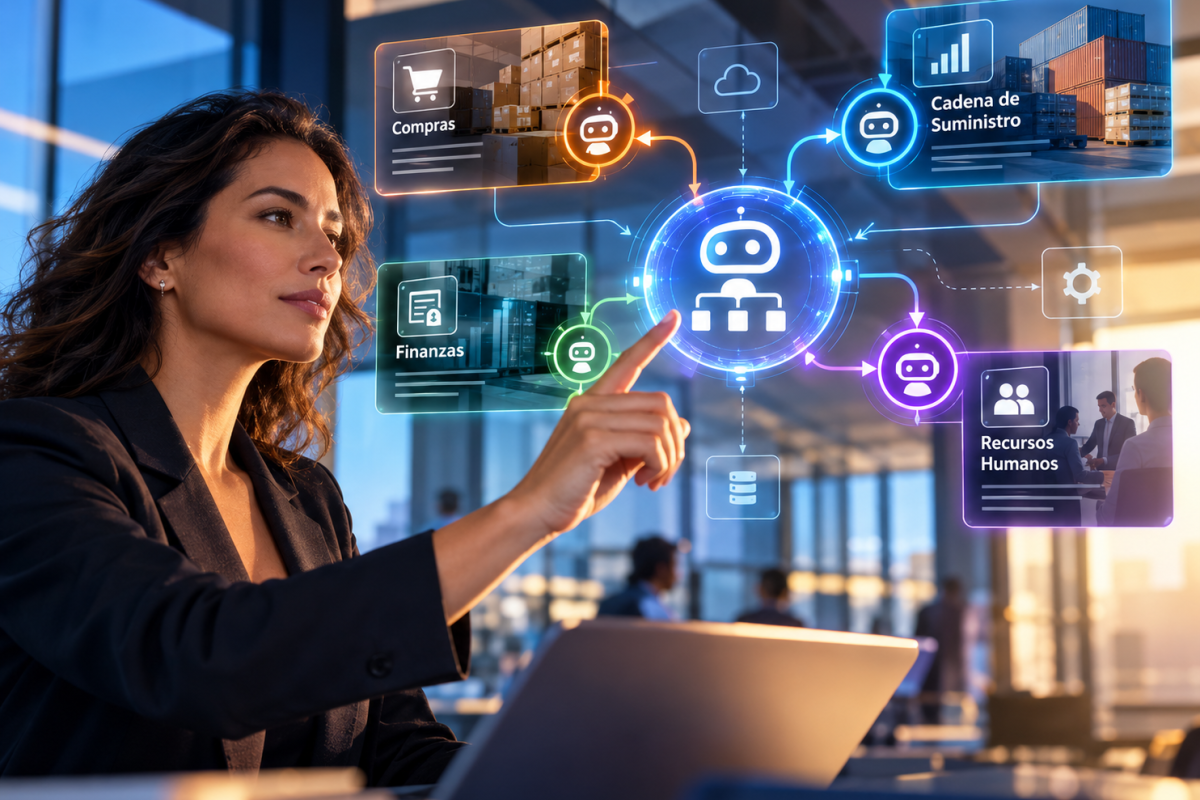 agentes de inteligencia artificial empresarial