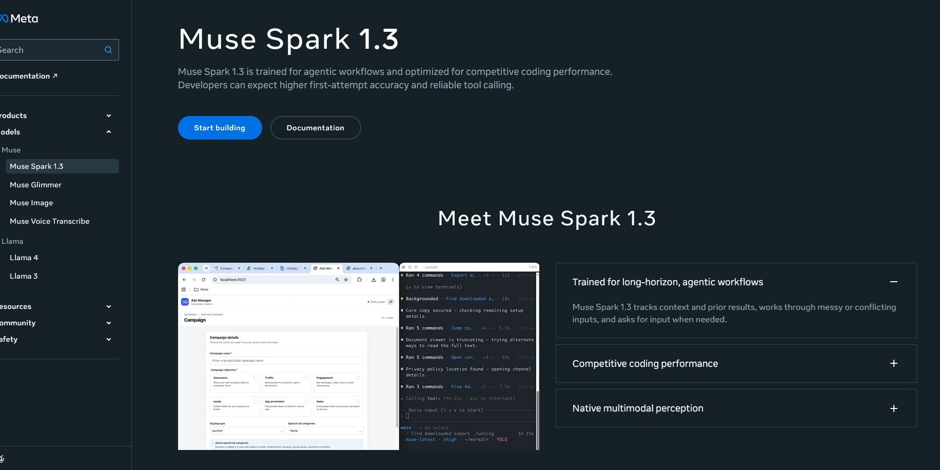 Meta Muse Spark 1.3