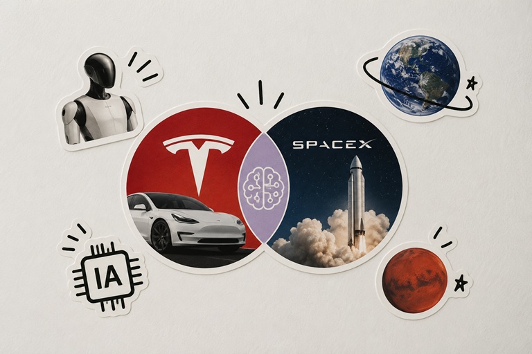 fusión Tesla SpaceX